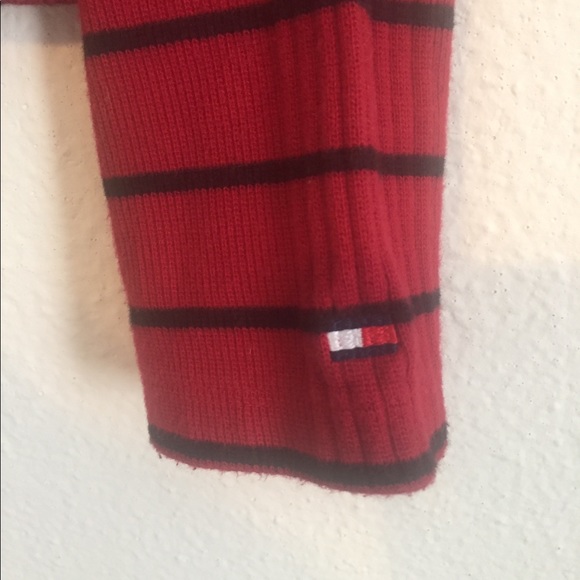 Tommy Hilfiger Ribbed Striped Long Sleeve Top-Sz.M - Picture 6 of 8